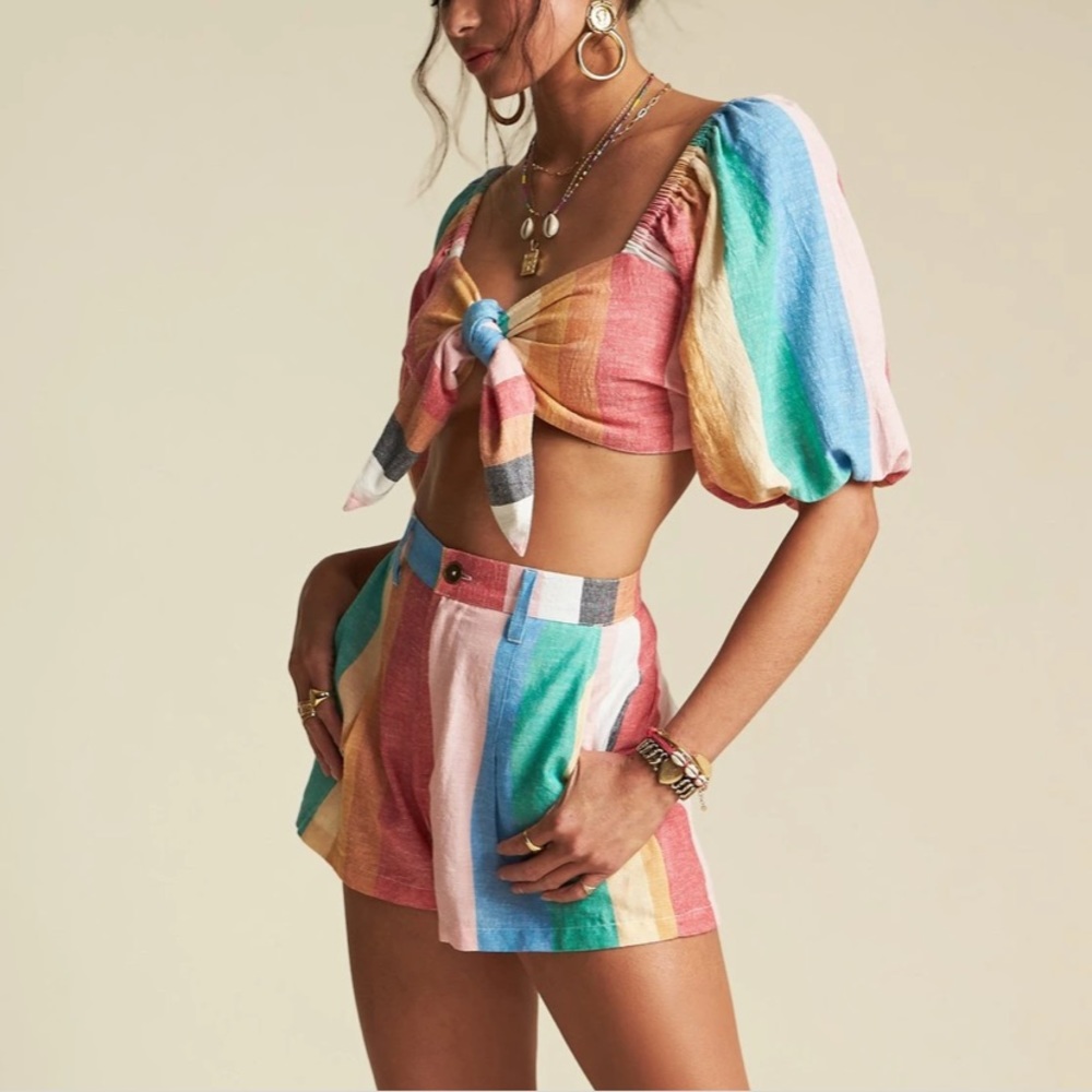 Billabong x Sincerely Jules Hard To Tell Shorts